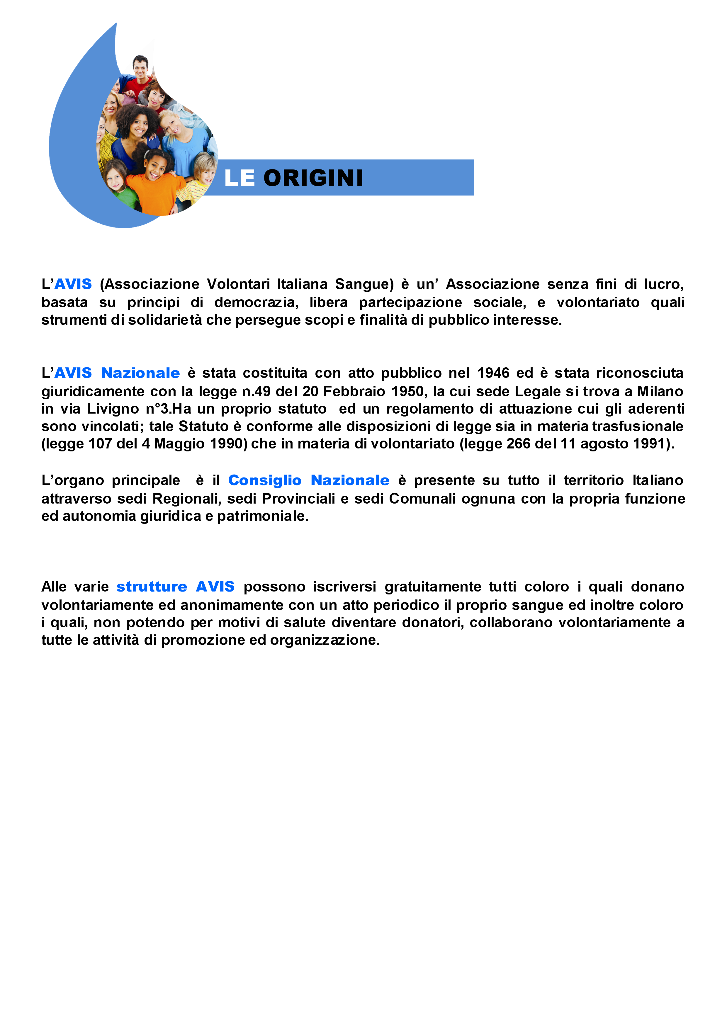 Foglio 1 - chi siamo